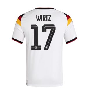 Duitsland Florian Wirtz #17 Thuis tenue WK 2026 Korte Mouw Voetbalshirt Duitsland Florian Wirtz #17 Thuis tenue WK 2026 Korte Mouw Voetbalshirt