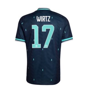 Duitsland Florian Wirtz #17 Uit tenue WK 2026 Korte Mouw Voetbalshirt Duitsland Florian Wirtz #17 Uit tenue WK 2026 Korte Mouw Voetbalshirt