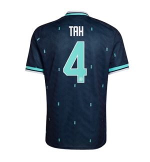 Duitsland Jonathan Tah #4 Uit tenue WK 2026 Korte Mouw Voetbalshirt