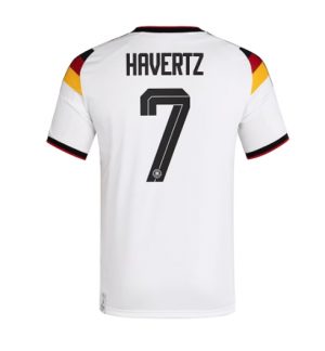 Duitsland Kai Havertz #7 Thuis tenue WK 2026 Korte Mouw Voetbalshirt Duitsland Kai Havertz #7 Thuis tenue WK 2026 Korte Mouw Voetbalshirt