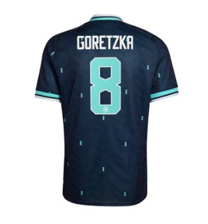 Duitsland Leon Goretzka #8 Uit tenue WK 2026 Korte Mouw Voetbalshirt Duitsland Leon Goretzka #8 Uit tenue WK 2026 Korte Mouw Voetbalshirt