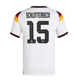 Duitsland Nico Schlotterbeck #15 Thuis tenue WK 2026 Korte Mouw Voetbalshirt