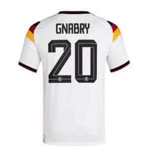Duitsland Serge Gnabry #20 Thuis tenue WK 2026 Korte Mouw Voetbalshirt Duitsland Serge Gnabry #20 Thuis tenue WK 2026 Korte Mouw Voetbalshirt