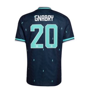 Duitsland Serge Gnabry #20 Uit tenue WK 2026 Korte Mouw Voetbalshirt Duitsland Serge Gnabry #20 Uit tenue WK 2026 Korte Mouw Voetbalshirt