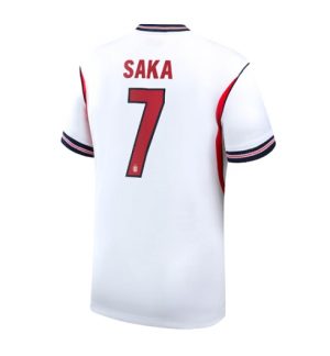 Engeland Bukayo Saka #7 Thuis tenue WK 2026 Korte Mouw Voetbalshirt