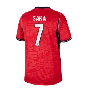 Engeland Bukayo Saka #7 Uit tenue WK 2026 Korte Mouw Voetbalshirt