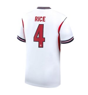 Engeland Declan Rice #4 Thuis tenue WK 2026 Korte Mouw Voetbalshirt