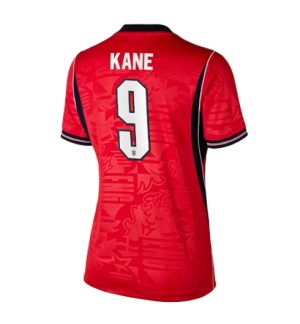 Engeland Harry Kane #9 Uit tenue Dames WK 2026 Korte Mouw Voetbalshirt