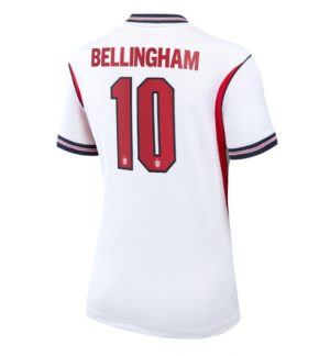 Engeland Jude Bellingham #10 Thuis tenue Dames WK 2026 Korte Mouw Voetbalshirt