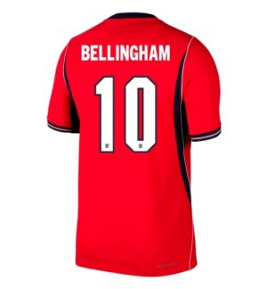 Engeland Jude Bellingham #10 Uit tenue WK 2026 Korte Mouw Voetbalshirt