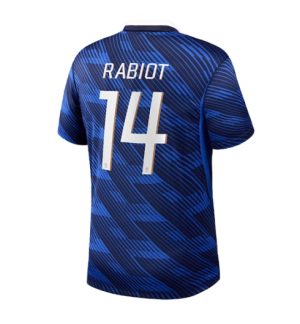 Frankrijk Adrien Rabiot #14 Thuis tenue WK 2026 Korte Mouw Voetbalshirt Frankrijk Adrien Rabiot #14 Thuis tenue WK 2026 Korte Mouw Voetbalshirt