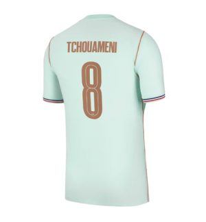 Frankrijk Aurelien Tchouameni #8 Uit tenue WK 2026 Korte Mouw Voetbalshirt Frankrijk Aurelien Tchouameni #8 Uit tenue WK 2026 Korte Mouw Voetbalshirt