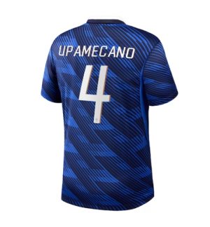 Frankrijk Dayot Upamecano #4 Thuis tenue WK 2026 Korte Mouw Voetbalshirt