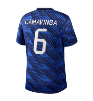 Frankrijk Eduardo Camavinga #6 Thuis tenue WK 2026 Korte Mouw Voetbalshirt
