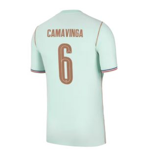 Frankrijk Eduardo Camavinga #6 Uit tenue WK 2026 Korte Mouw Voetbalshirt