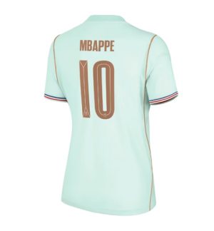 Frankrijk Kylian Mbappe #10 Uit tenue Dames WK 2026 Korte Mouw Voetbalshirt