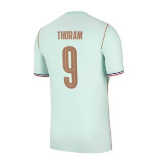 Frankrijk Marcus Thuram #9 Uit tenue WK 2026 Korte Mouw Voetbalshirt