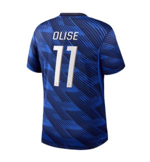 Frankrijk Michael Olise #11 Thuis tenue WK 2026 Korte Mouw Voetbalshirt Frankrijk Michael Olise #11 Thuis tenue WK 2026 Korte Mouw Voetbalshirt