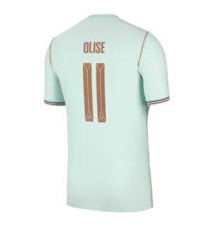Frankrijk Michael Olise #11 Uit tenue WK 2026 Korte Mouw Voetbalshirt Frankrijk Michael Olise #11 Uit tenue WK 2026 Korte Mouw Voetbalshirt