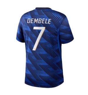 Frankrijk Ousmane Dembele #7 Thuis tenue WK 2026 Korte Mouw Voetbalshirt Frankrijk Ousmane Dembele #7 Thuis tenue WK 2026 Korte Mouw Voetbalshirt