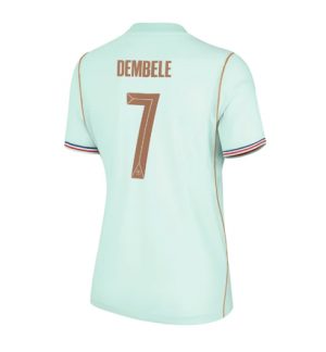 Frankrijk Ousmane Dembele #7 Uit tenue Dames WK 2026 Korte Mouw Voetbalshirt