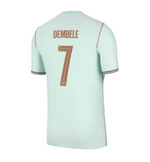 Frankrijk Ousmane Dembele #7 Uit tenue WK 2026 Korte Mouw Voetbalshirt Frankrijk Ousmane Dembele #7 Uit tenue WK 2026 Korte Mouw Voetbalshirt