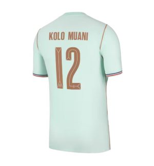 Frankrijk Randal Kolo Muani #12 Uit tenue WK 2026 Korte Mouw Voetbalshirt Frankrijk Randal Kolo Muani #12 Uit tenue WK 2026 Korte Mouw Voetbalshirt