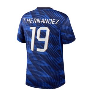 Frankrijk Theo Hernandez #19 Thuis tenue WK 2026 Korte Mouw Voetbalshirt