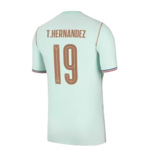 Frankrijk Theo Hernandez #19 Uit tenue WK 2026 Korte Mouw Voetbalshirt