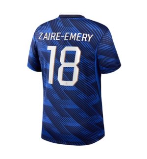 Frankrijk Warren Zaire-Emery #18 Thuis tenue WK 2026 Korte Mouw Voetbalshirt