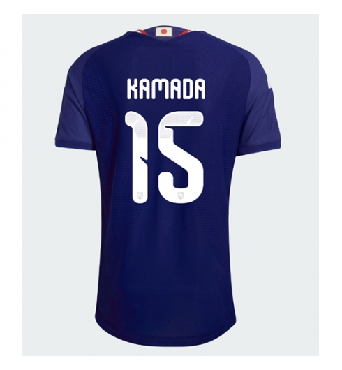 Japan Daichi Kamada #15 Thuis tenue WK 2026 Korte Mouw Voetbalshirt Japan Daichi Kamada #15 Thuis tenue WK 2026 Korte Mouw Voetbalshirt