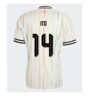 Japan Junya Ito #14 Uit tenue WK 2026 Korte Mouw Voetbalshirt