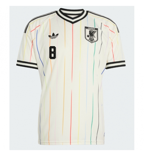 Japan Takumi Minamino #8 Uit tenue WK 2026 Korte Mouw Voetbalshirt 2 Japan Takumi Minamino #8 Uit tenue WK 2026 Korte Mouw Voetbalshirt 2