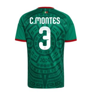 Mexico Cesar Montes #3 Thuis tenue WK 2026 Korte Mouw Voetbalshirt