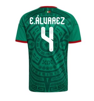 Mexico Edson Alvarez #4 Thuis tenue WK 2026 Korte Mouw Voetbalshirt