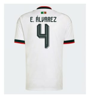 Mexico Edson Alvarez #4 Uit tenue WK 2026 Korte Mouw Voetbalshirt