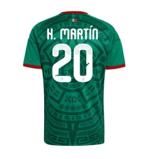 Mexico Henry Martin #20 Thuis tenue WK 2026 Korte Mouw Voetbalshirt
