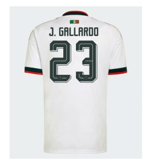 Mexico Jesus Gallardo #23 Uit tenue WK 2026 Korte Mouw Voetbalshirt