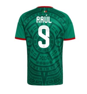 Mexico Raul Jimenez #9 Thuis tenue WK 2026 Korte Mouw Voetbalshirt
