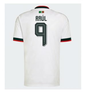 Mexico Raul Jimenez #9 Uit tenue WK 2026 Korte Mouw Voetbalshirt