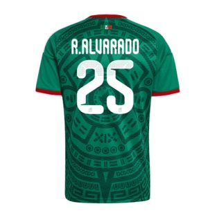 Mexico Roberto Alvarado #25 Thuis tenue WK 2026 Korte Mouw Voetbalshirt