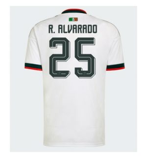Mexico Roberto Alvarado #25 Uit tenue WK 2026 Korte Mouw Voetbalshirt