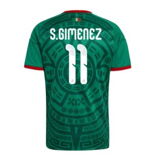 Mexico Santiago Gimenez #11 Thuis tenue WK 2026 Korte Mouw Voetbalshirt