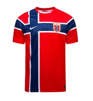 Noorwegen Thuis tenue WK 2026 Korte Mouw Voetbalshirt