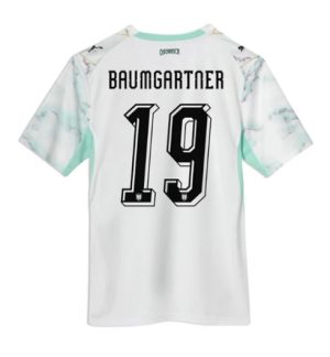 Oostenrijk Christoph Baumgartner #19 Uit tenue WK 2026 Korte Mouw Voetbalshirt