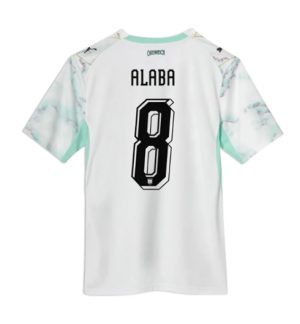 Oostenrijk David Alaba #8 Uit tenue WK 2026 Korte Mouw Voetbalshirt