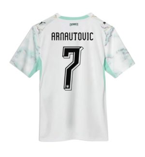 Oostenrijk Marko Arnautovic #7 Uit tenue WK 2026 Korte Mouw Voetbalshirt