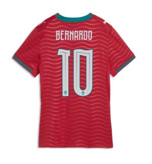 Portugal Bernardo Silva #10 Thuis tenue Dames WK 2026 Korte Mouw Voetbalshirt