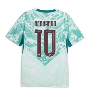 Portugal Bernardo Silva #10 Uit tenue WK 2026 Korte Mouw Voetbalshirt