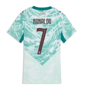 Portugal Cristiano Ronaldo #7 Uit tenue Dames WK 2026 Korte Mouw Voetbalshirt
